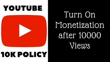 How to TURN ON MONETIZATION ON YOUR YOUTUBE CHANNEL AFTER 10K VIEWS ✔