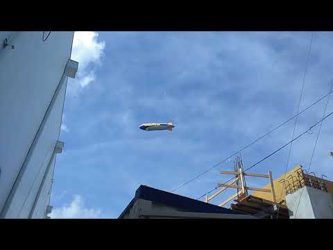 The Goodyear blimp