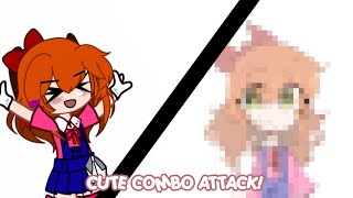 Fw Cute Combo Attack Elizabeth & Michael Past Afton Family Gacha Club Art Movement Test