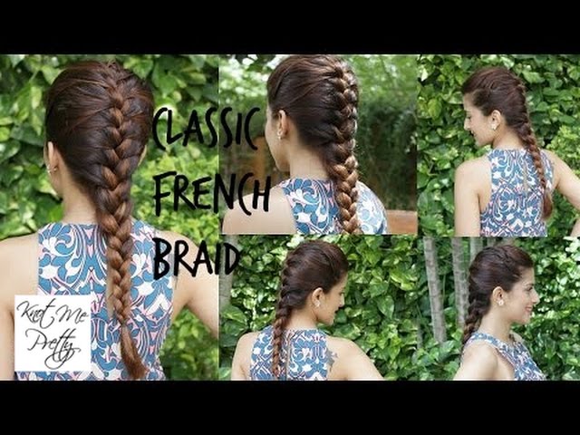 How to French Braid Your Own Hair - Fit Foodie Finds