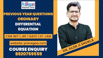 Previous Year Questions Ordinary Differential Equations