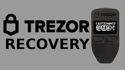 How To Recover Trezor Wallet Using Seed Recovery Bitcoin Litecoin Ethereum ZCash Dash