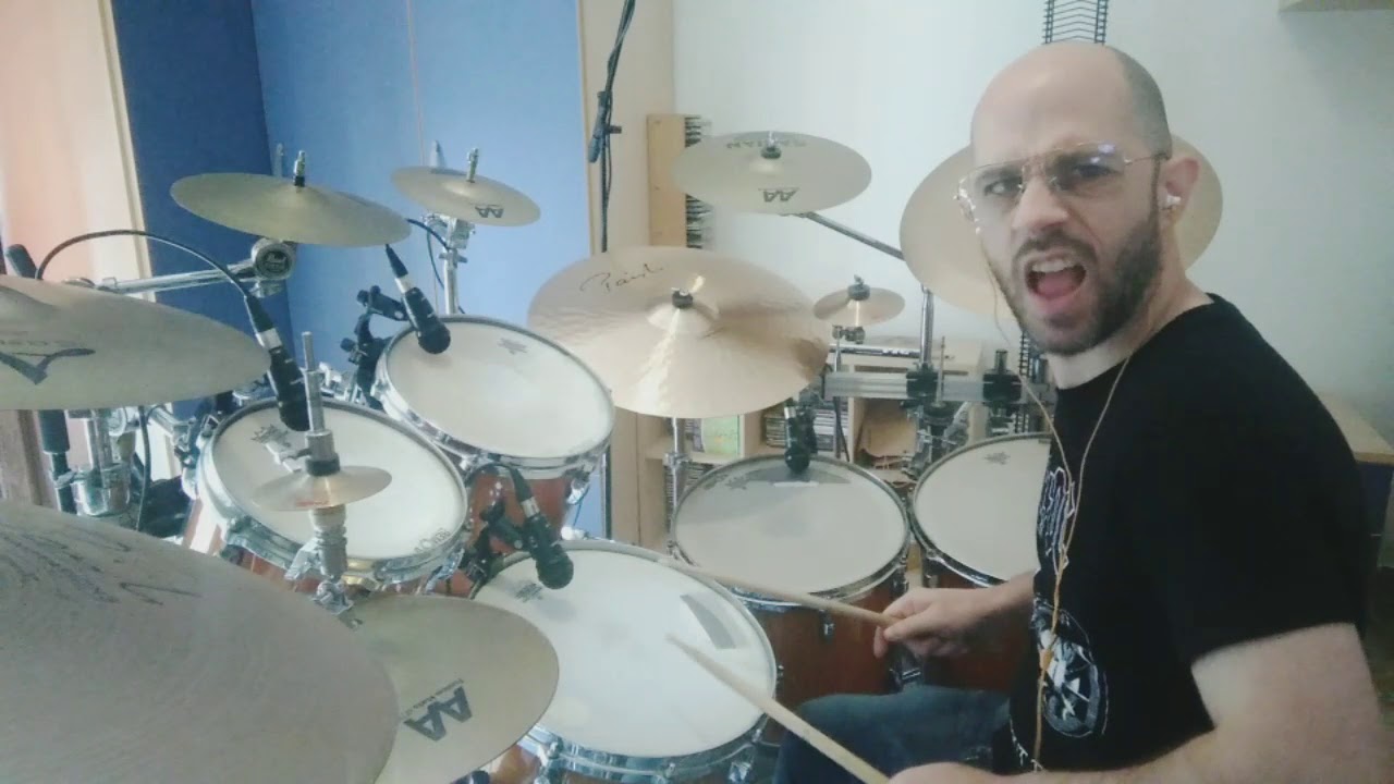 AC-DC - It's a long way to the top drum cover - YouTube