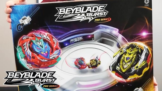 Beyblade Burst Pro Series Super Hyperion String Launcher Pack, Right/Left  Spin Beyblade Launcher with Spinning Top, Kid Toys for 8 Year Old Boys 