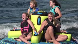 O'Brien Ultra Screamer Tubo Trainabile Per 3 Persone - Blu, Gommoni E Accessori Marine