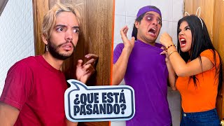 PELEANDO con MI NOVIA con LA PUERTA CERRADA *broma*