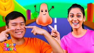 Nose Song | Nursery Rhymes & Kids Songs | Videogyan's Tappy Troops | Learning Videos For Children