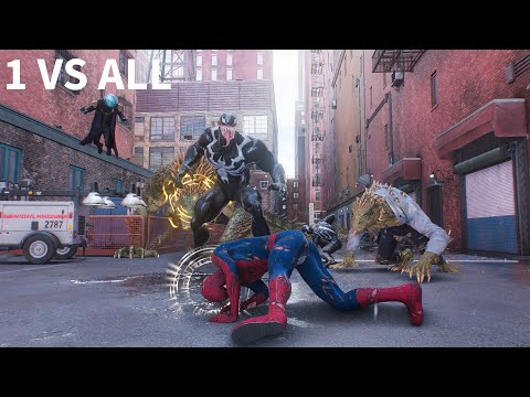 Spider-Man 2 but i Fight ALMOST EVERY Boss at ONCE Part 2