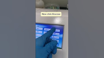 Glucose Testing using semi-automated Biochemistry Analyzer #laboratory #mls #cls #medtechstudent #mt