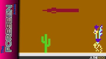 Endless Road Runner - Atari 8-bit Homebrew Gameplay