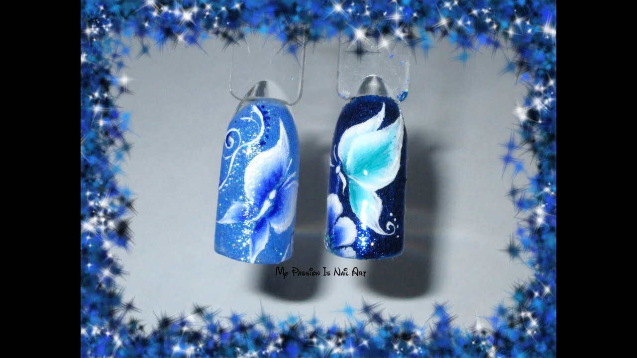 How to One stroke Butterflies tutorial farfalle in one stroke YouTube