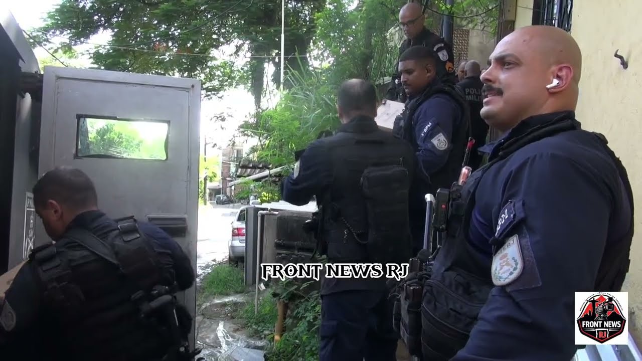 OPERAÇÃO  DA POLÍCIA MILITAR NO MORRO DO 18 ( CV)