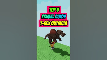 TOP 5 PRIMAL DINOSAURS In Grow A Garden #growagarden