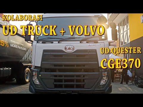 ud-truk-+-volvo-???-ud-quester-cge370,-inilah-penampilannya-di-acara-mining-expo-2019-||