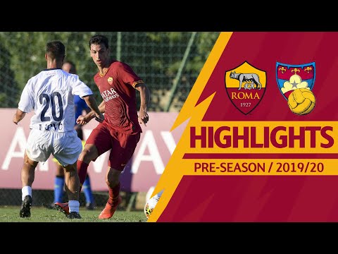 roma-v-gubbio-3-0:-match-highlights-|-2019-20-pre-season