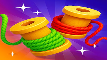 🧶 Knit Craze: Wool Jam Challenge 🧩 GAMEPLAY Levels 1-13 (Android, iOS)