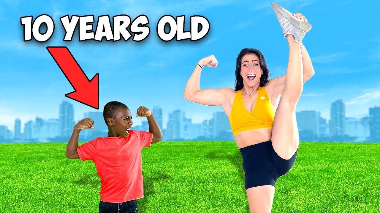 Are you STRONGER Than a 10 YEAR OLD?