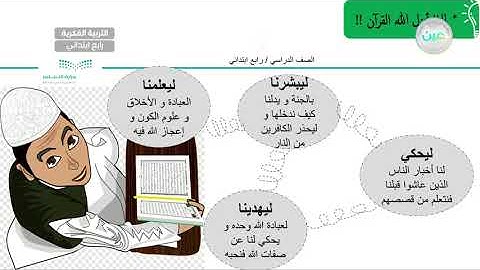 سورة الماعون(4)  - تربية إسلامية  - رابع ابتدائي فكري 4