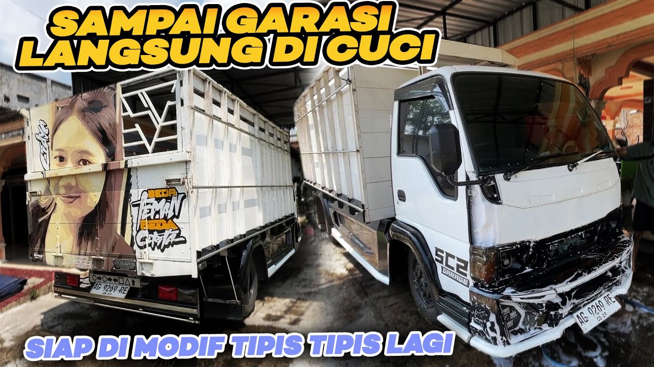 DI MODIF LAGI A !!!! TRUK HABIS TURUN MESIN WAJIB DI CUCI