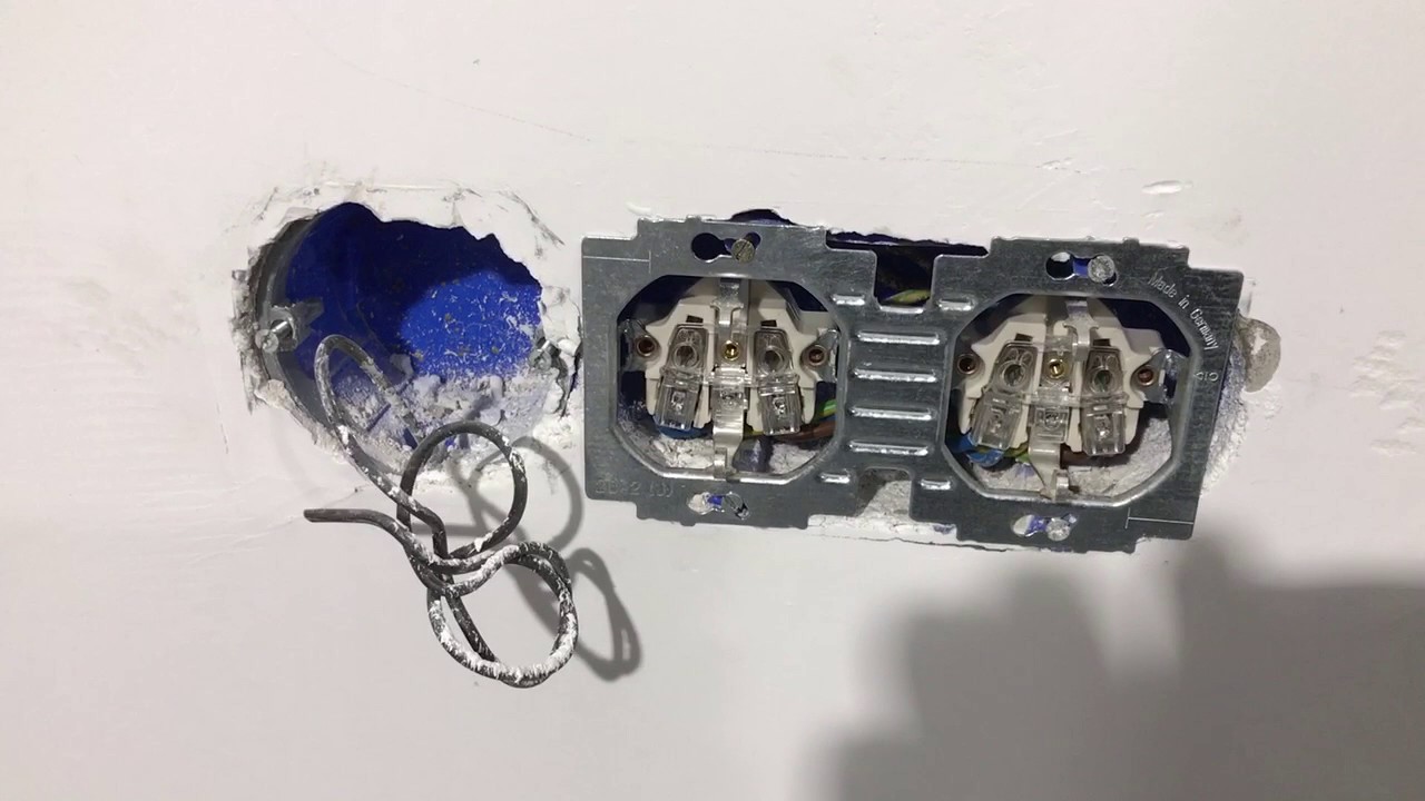 Utp Cat 6 kabels trekken door een  loze leiding in nieuwbouwwoning