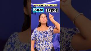 You Can Choose Between Rich Vs Poor Family 😰‼️@Suguuroy ‼️#explore #comedy #funny #shortvideo