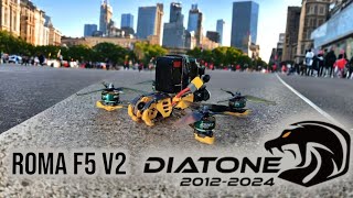 Diatone Roma f5 v2 - обзор, подключение Walksnail и Betafpv elrs RX