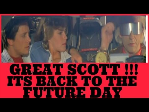 Great Scott! It's Back to the Future Day - YouTube