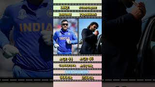 ms dhoni vs prabhas comprasion !! #shorts #actor #cricketer