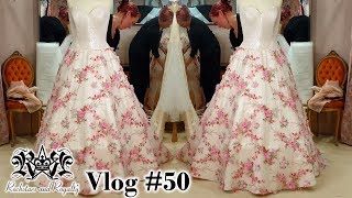 Working On The Flora Dress | Rockstars and Royalty Vlog #50