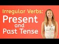 Irregular verbs present and past tense  learn to read for kids