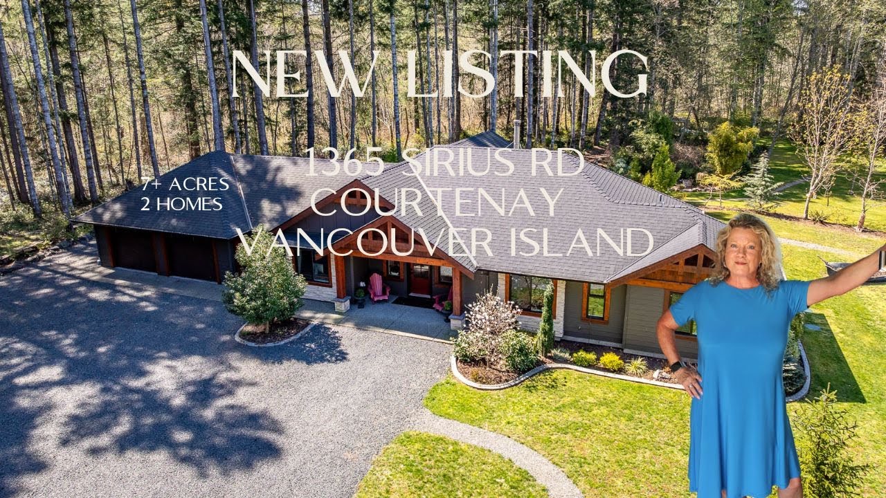1365 Sirius Rd Courtenay, Vancouver Island. BC. First time ever for Sale