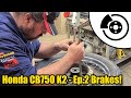 Honda CB750 K2 - back on the road - Ep.2 Brake inspection &amp; measurements #1343