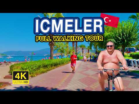 ICMELER TURKEY | 4K Beach & Town Full Walking Tour