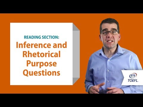 TOEFL® Reading Questions - Inference and Rhetorical Purpose│Inside the TOEFL® Test