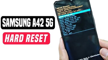 Samsung A42 5G Hard Reset | Factory Reset Tutorial | How to format/reset Samsung