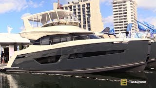 2019 Carver C52 Command Bridge - Deck, Interior Walkaround - 2018 Fort Lauderdale Boat Show