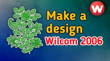 Scan Image butta Design Wilcom 2006