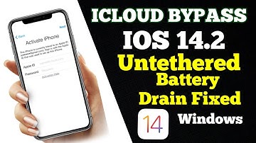 New Windows Fully Untethered  icloud bypass Using Window IOS 12.2-12.4.8 to iOS 14.2 All Iphone...