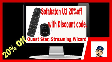 Best Universal Remote Sofabaton U1 discount code With Special Guest Streaming Wizard