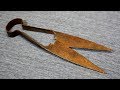 Making Knife from an Old Sheep Shears