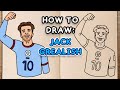 How to draw and colour jack grealish step by step drawing tutorial