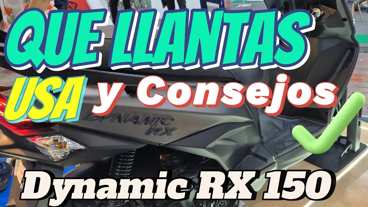 AKT Dynamic RX 150 fi 2026 Que Dimensiones de llantas y Rin usa Que tal son Recomendaciones