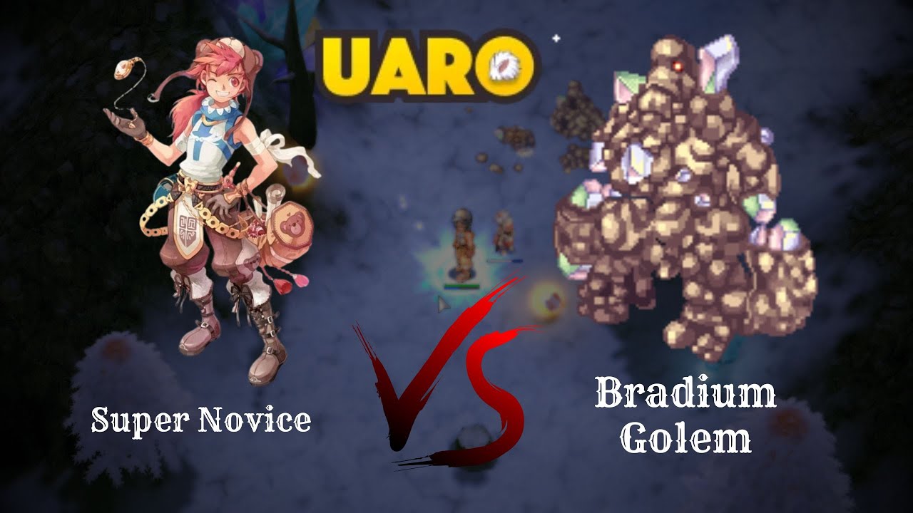 [uaRO] Super Novice on bradium golems - YouTube