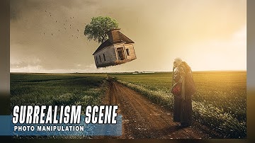 Simple Surreal Manipulation Scene Effect Editing Tutorial Photoshop
