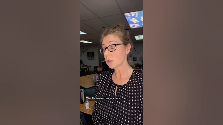 Sarah and the Substitute PART 1