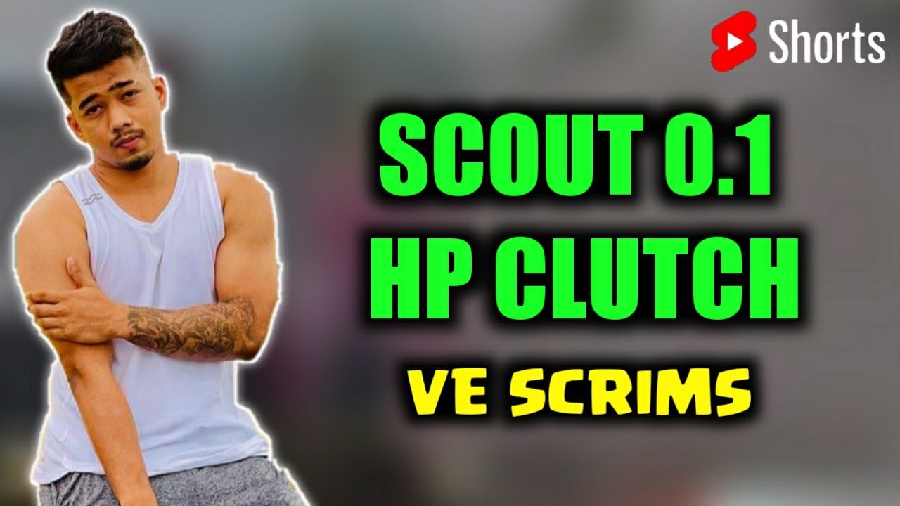 sc0ut 0.1 HP Clutch in scrims 