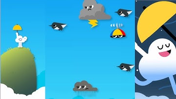 Google Flappy Bird | Offline Google Game | Cloud Umbrella | 337