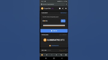 CryptoTab Max (How to mine FREE BTC? for android phones)
