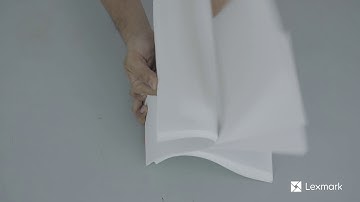 Lexmark XC8160 - Load Paper for Two-sided printing