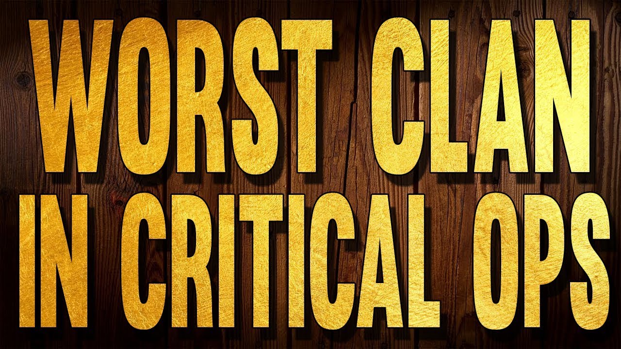 critical ops clan m logos